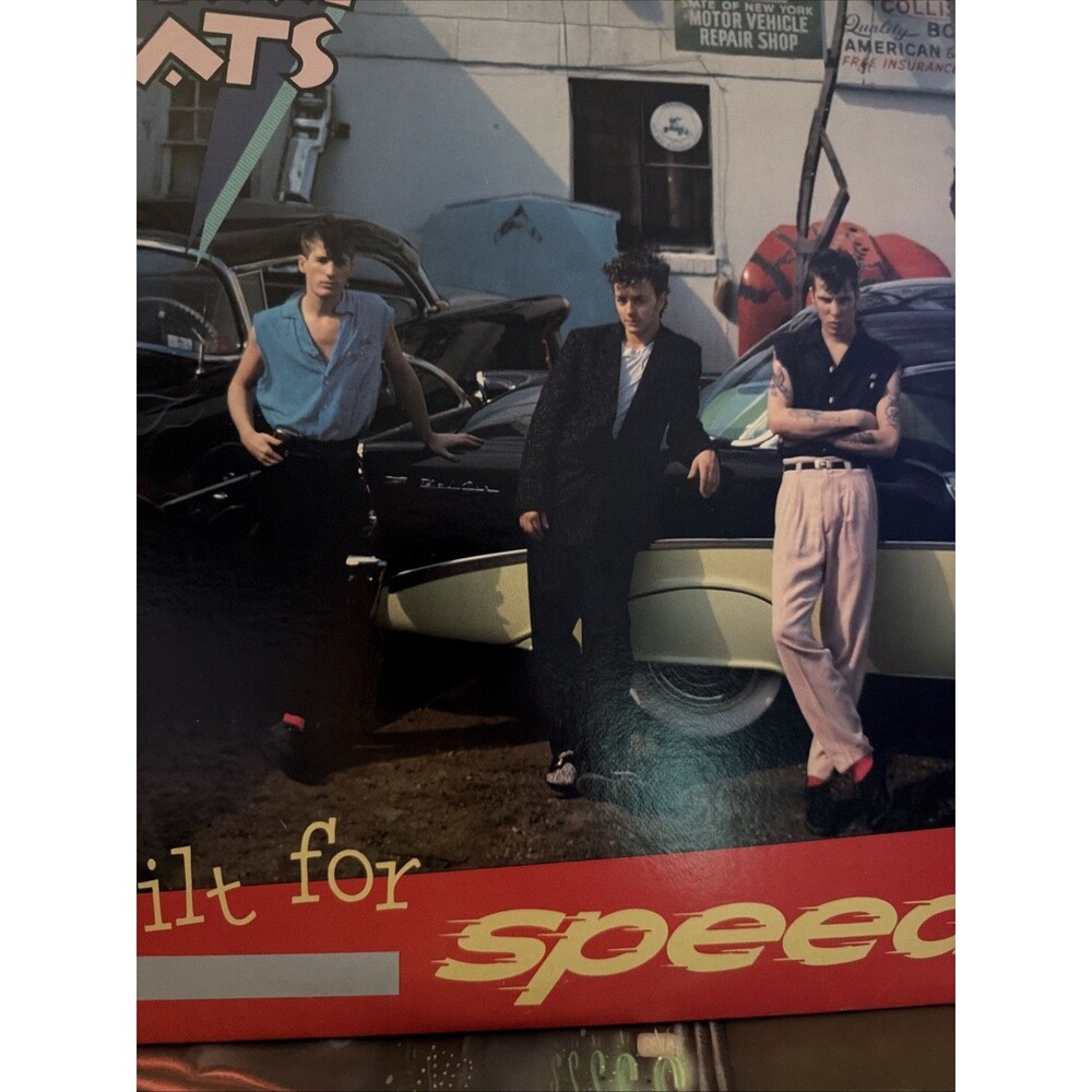 Stray Cats - Built For Speed - Vinyl E1 46103 Record LP - Picture 3 of 9